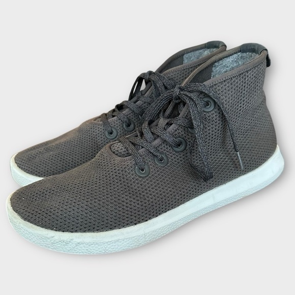 Allbirds Tree Topper High Top Sneakers Men's 11‎ Stormy Gray Lightweight Shoes - Picture 1 of 7